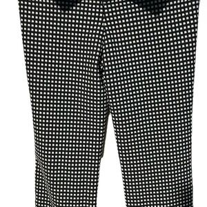 H&M Black and White Checkered Pants